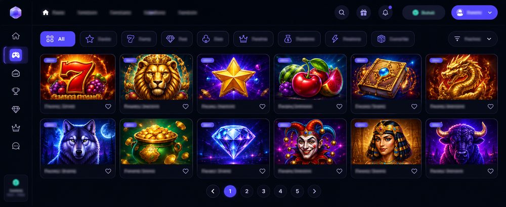 Snímek obrazovky her Revolut Slots